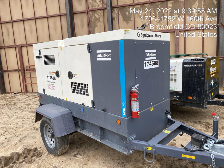 2021 ATLAS COPCO QAS 70