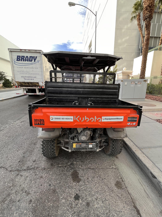 2022 Kubota RTV-X1140W-H Plastic Canopy, Windshield Acrylic Clear, LED Strobe Light, Wire Harness Kit, Back up Alarm