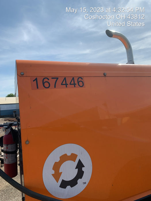 2021 Lincoln Electric Vantage 322 Vantage 322 Ready Pak 3 w/ Decals, ORANGE (includes trailer, cable rack, fender light kit) NO Telematics