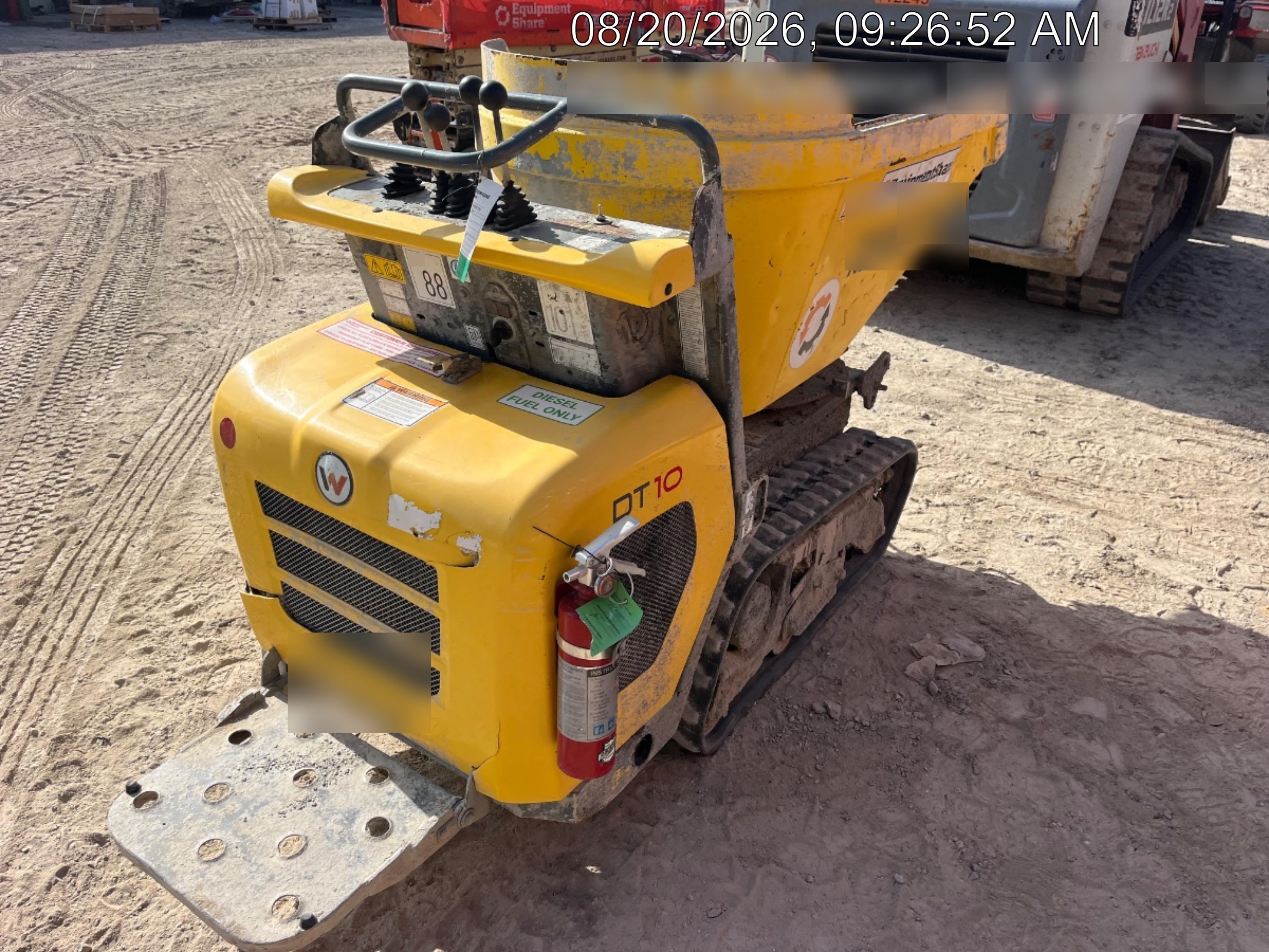 2019 WACKER NEUSON DT10
