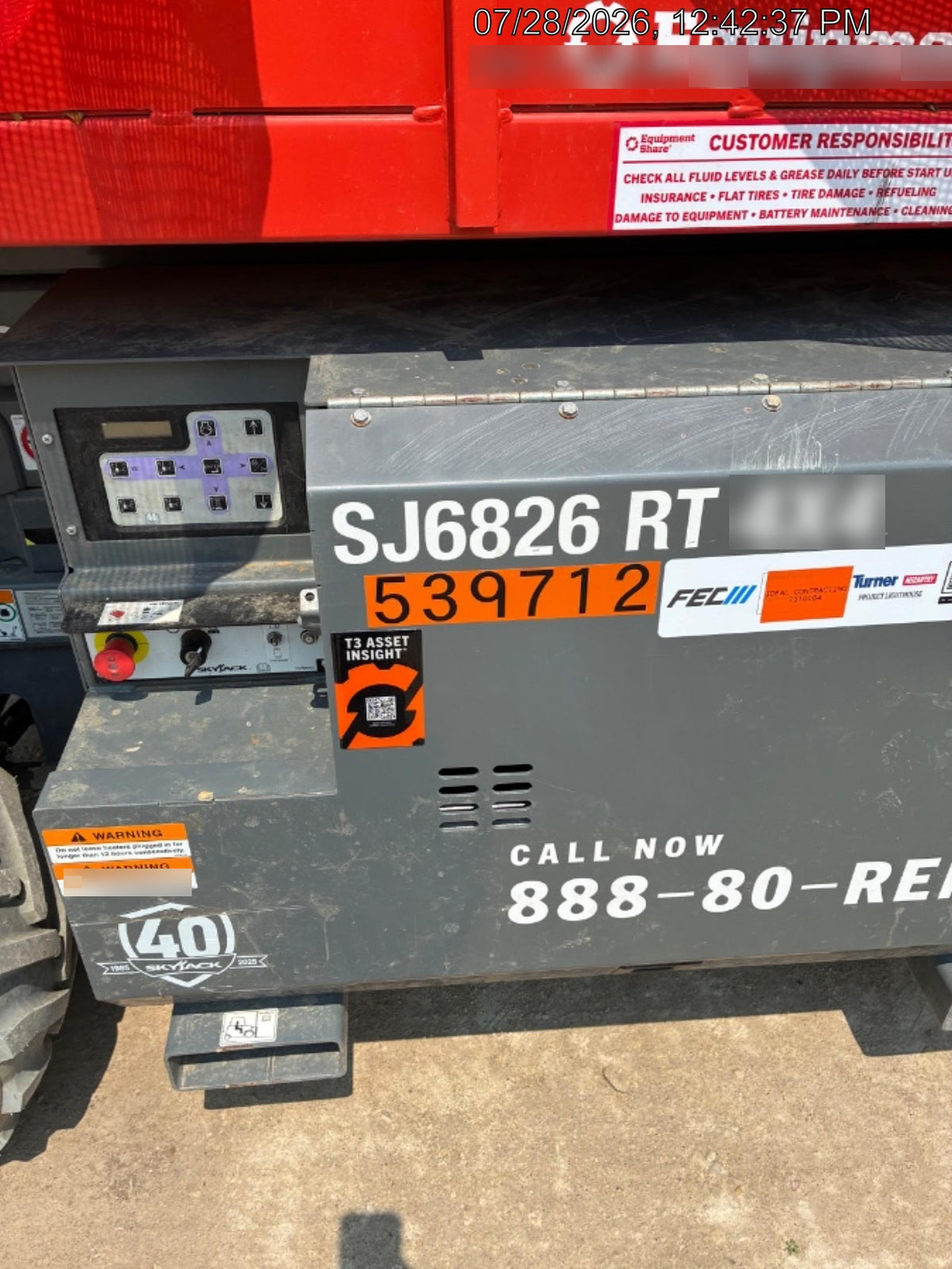 2025 SKYJACK SJ6826 RT