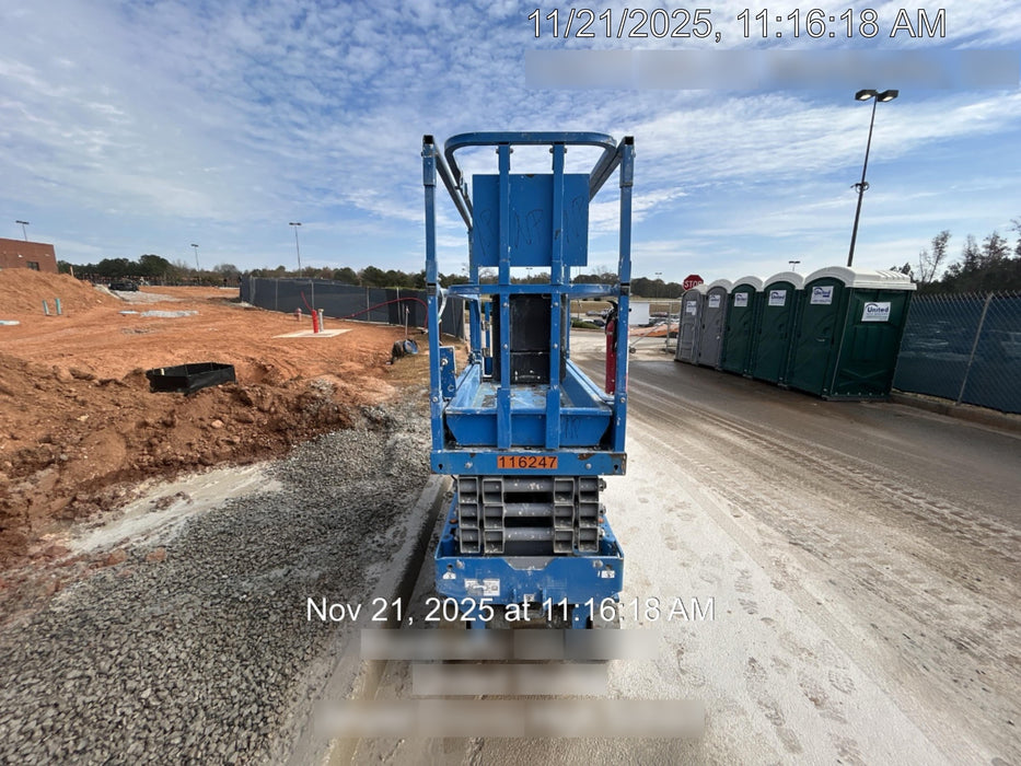 2020 Genie GS-1930 Solid Non Marking Tires, Beacon, Folding rails with half height swing gate