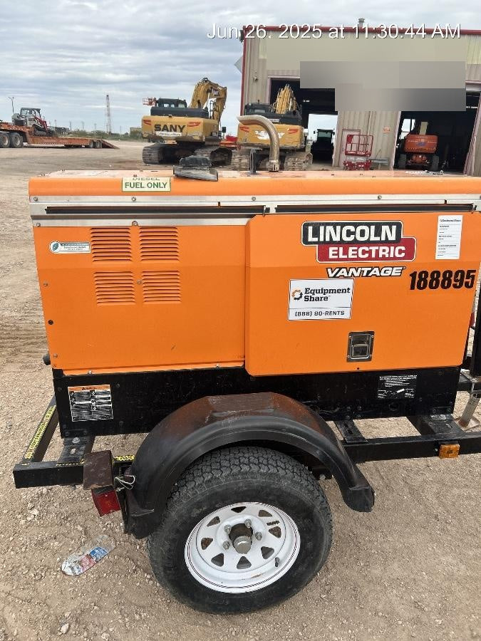2021 Lincoln Electric Vantage 322 VANTAGE 322 READY-PAK 3