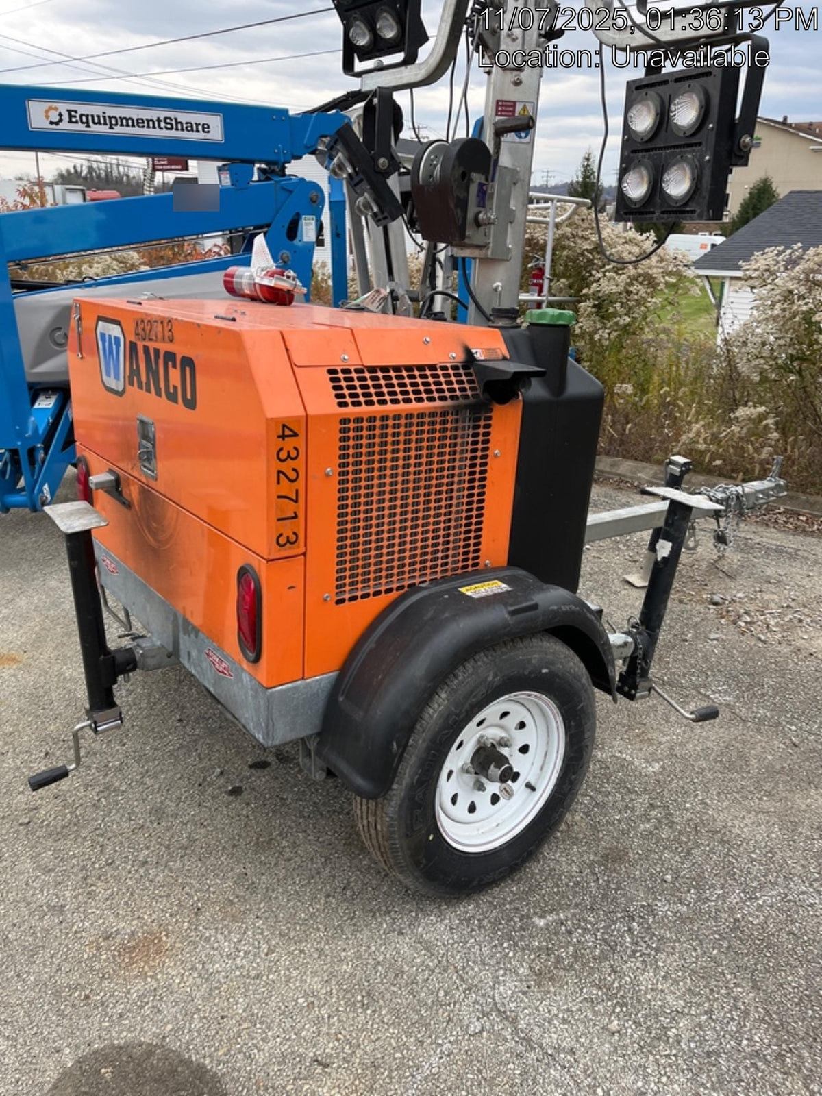 2024 Wanco WLTT-4MM4K Diesel, Deep Sea Controller, Shore Power Plug, Auto Start, (4) 350W LED Floodlights, 4kW Generator, 60 Gal Fuel Tank, 2" Ball, T3