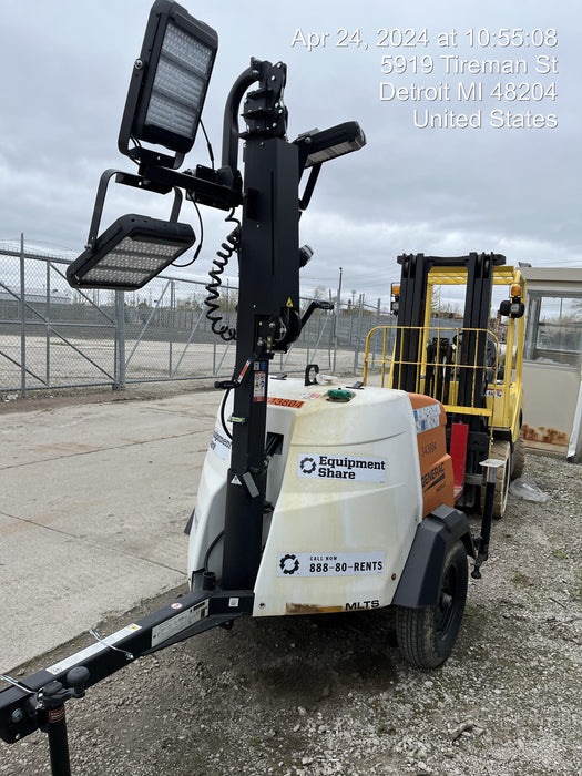 2023 Generac MLT2 Diesel, Flex Switch 120V Input, Powerzone Controller, (4) 320W LED Lights, 4kW Generator, 39.9 Gal Fuel Tank, 2" Ball, T3