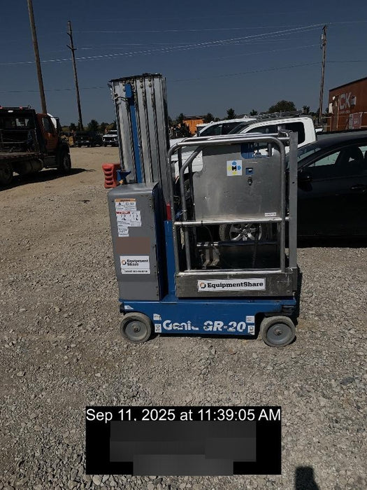 2019 GENIE GR-20