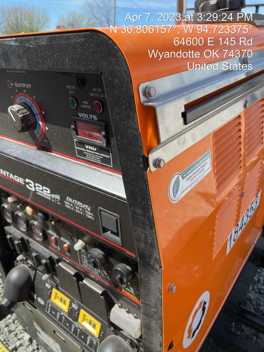 2021 Lincoln Electric Vantage 322 VANTAGE 322 READY-PAK 3