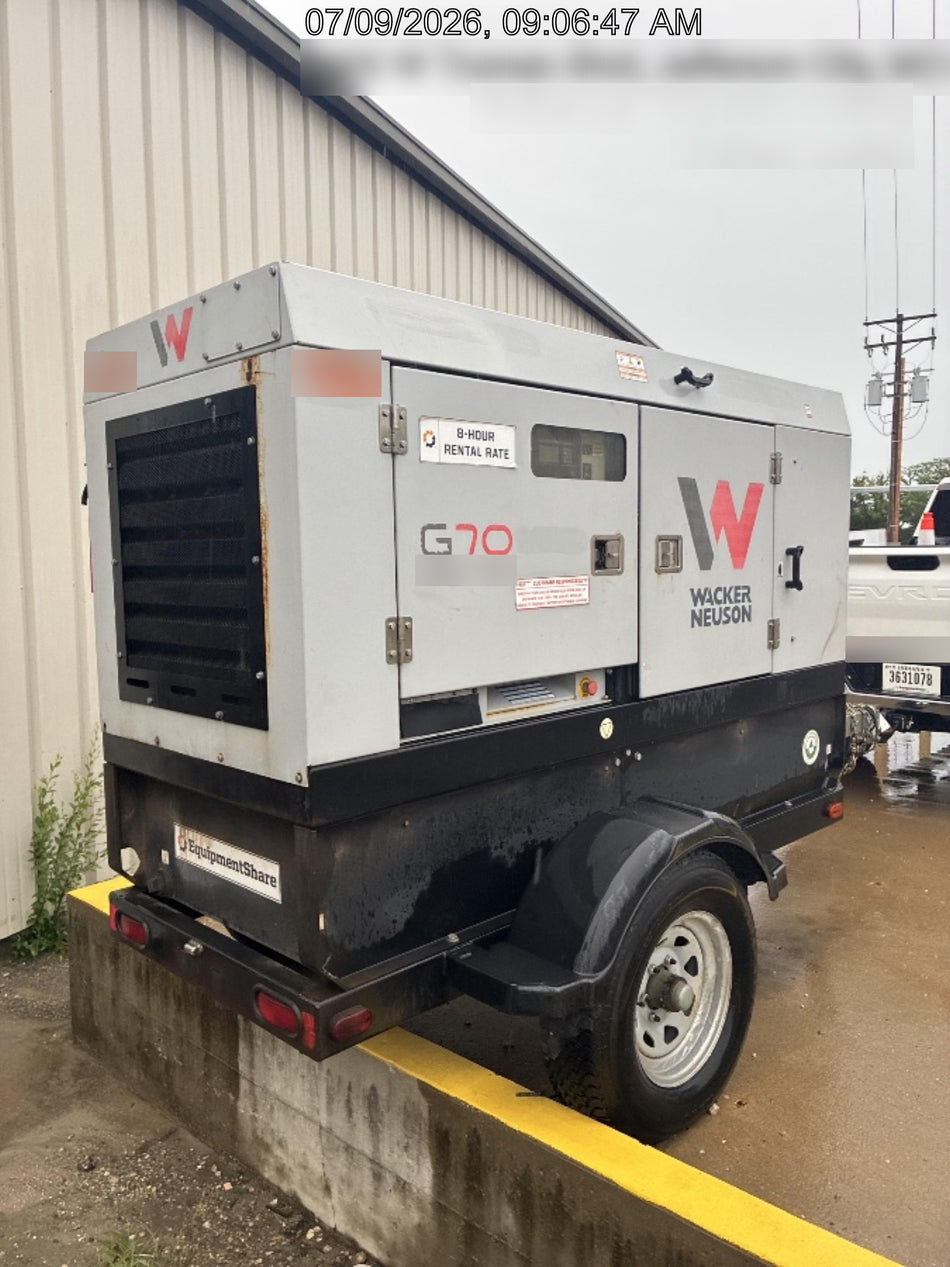 2020 WACKER NEUSON G70