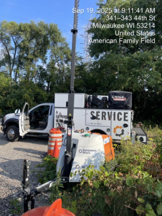 2024 Generac MLT2 Diesel, Flex Switch 120V Input, Powerzone Controller, 
(4) 320W LED Lights, 4kW Generator, 39.9 Gal Fuel Tank, 2" Ball, T3