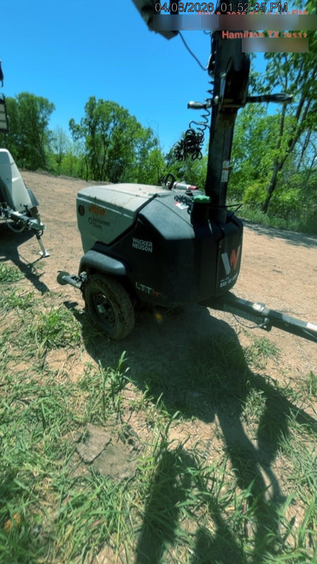 2024 Wacker Neuson LTT4 Diesel, Kohler KDW702, Deep Sea Controller, Auto Start, LED 320W, Bypass Outlet, T3