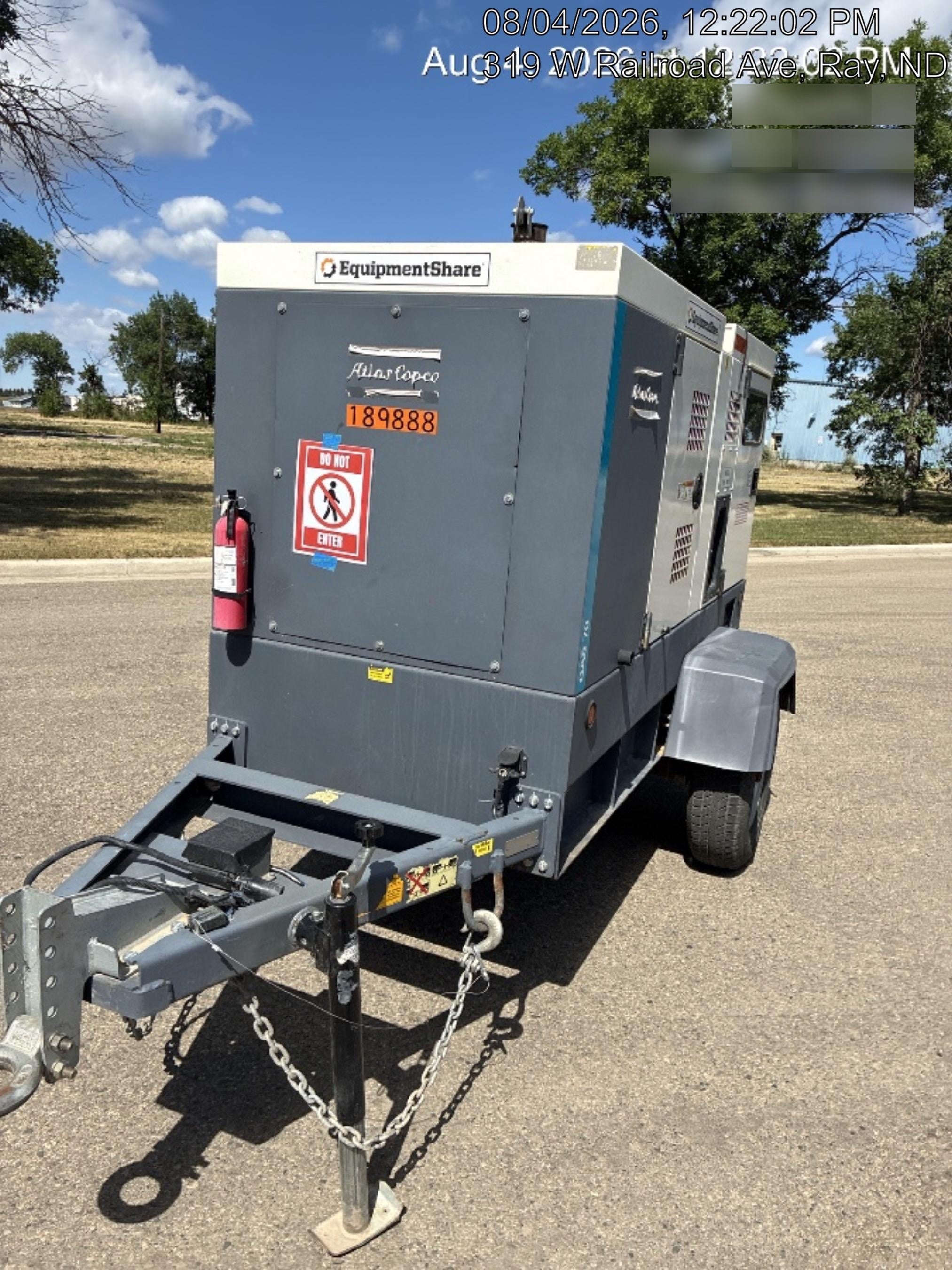 2021 ATLAS COPCO QAS 70