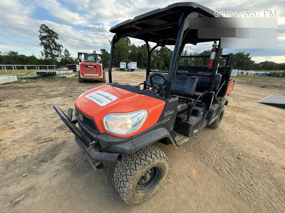 Kubota RTV-X1140W-H Plastic Canopy, Windshield Acrylic Clear, LED Strobe Light, Wire Harness Kit, Back up Alarm