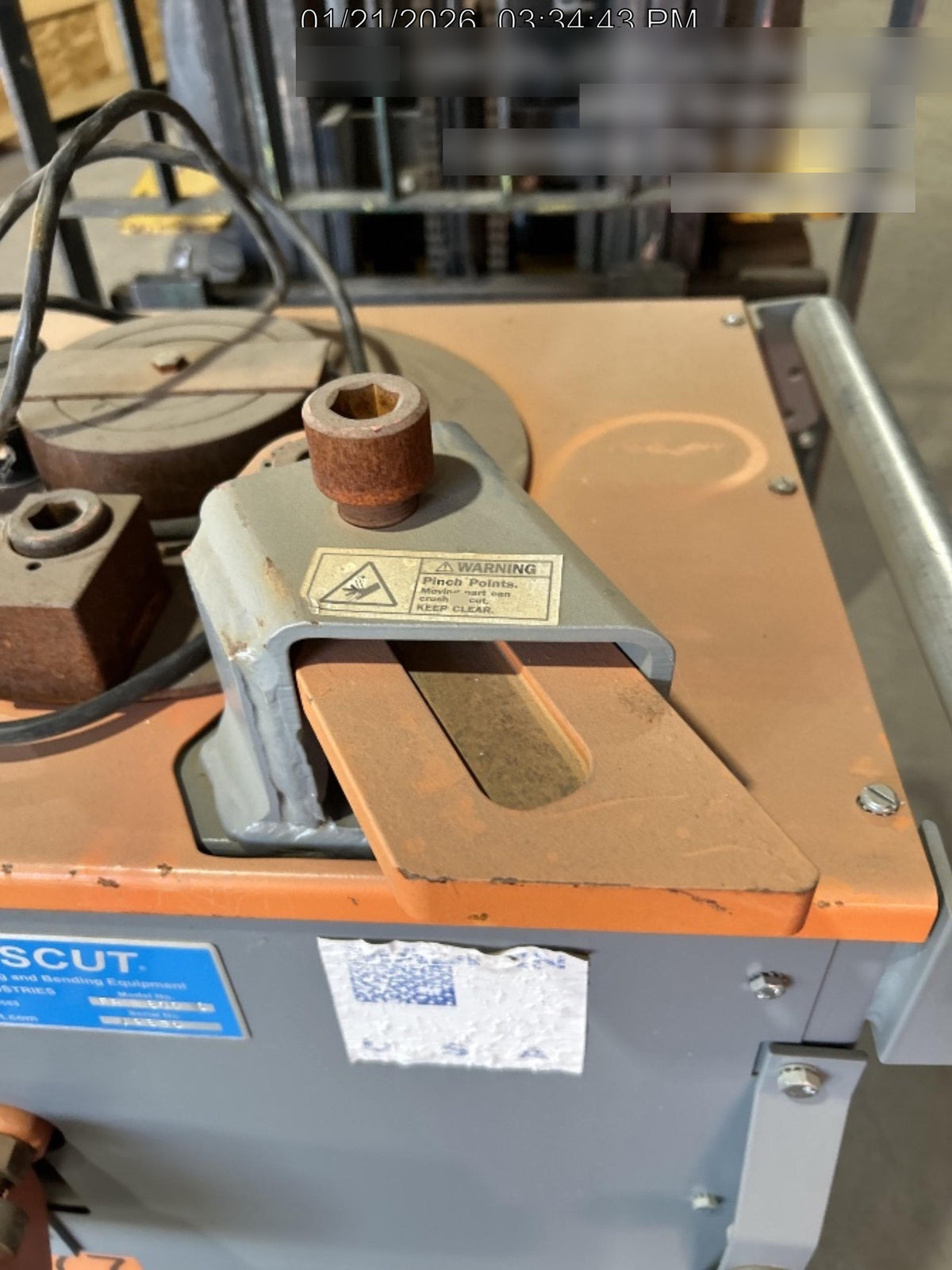 2021 FASCUT Rebar Bender - Fascut