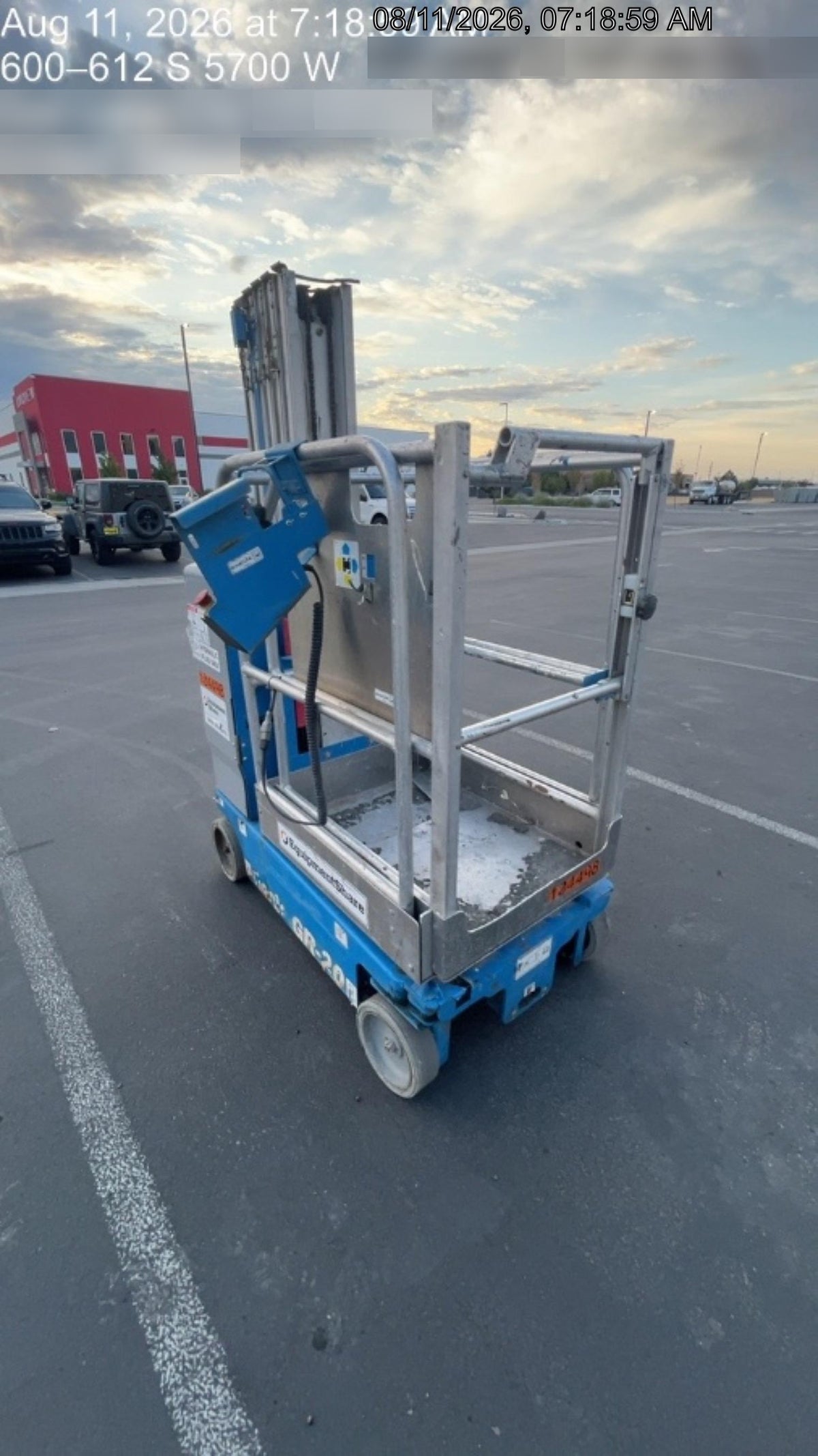2020 GENIE GR-20