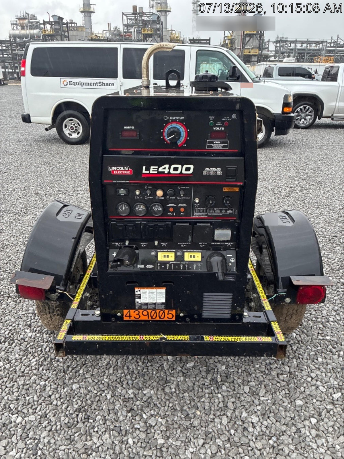 2024 Lincoln Electric LE400 Kubota V1505, Trlr, Cable Rack, Light Kit, ES Decals, T3