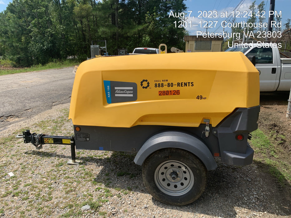 2022 ATLAS COPCO XAS188 CWK
