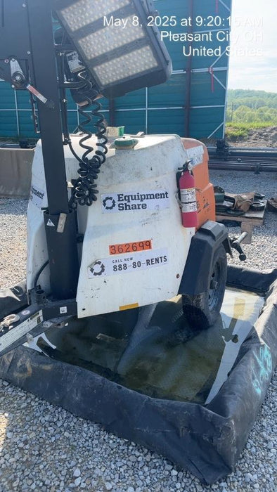 2023 Generac MLT2 Diesel, Flex Switch 120V Input, Powerzone Controller, 
(4) 320W LED Lights, 4kW Generator, 39.9 Gal Fuel Tank, 2" Ball, T3