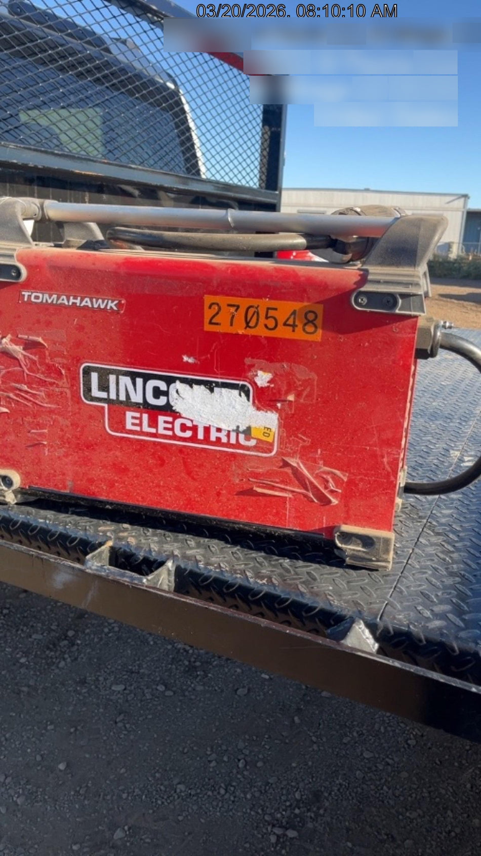 2022 LINCOLN ELECTRIC TOMAHAWK 1000