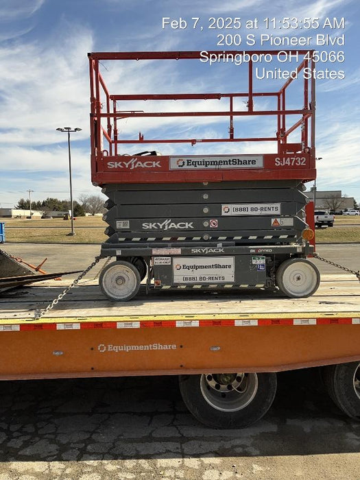 2021 Skyjack SJ4732 Hyd Drive, Sld NM Tires, DBcns, EST