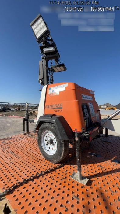 2024 Generac MLT2 Diesel, Flex Switch 120V Input, Powerzone Controller, 
(4) 320W LED Lights, 4kW Generator, 39.9 Gal Fuel Tank, 2" Ball, T3