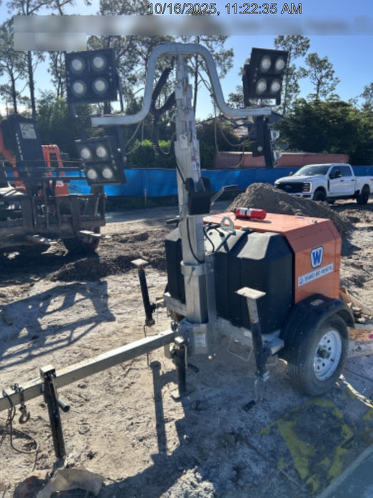 2023 Wanco WLTT-4MM4K Diesel, Deep Sea Controller, Shore Power Plug, Auto Start, (4) 350W LED Floodlights, 4kW Generator, 60 Gal Fuel Tank, 2" Ball, T3