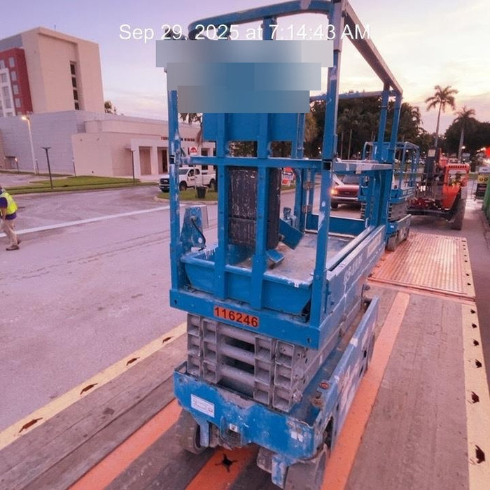 2020 Genie GS-1930 Solid Non Marking Tires, Beacon, Folding rails with half height swing gate