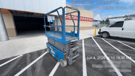 2019 Genie GS-1930 Fixed Rails with Chain Entry