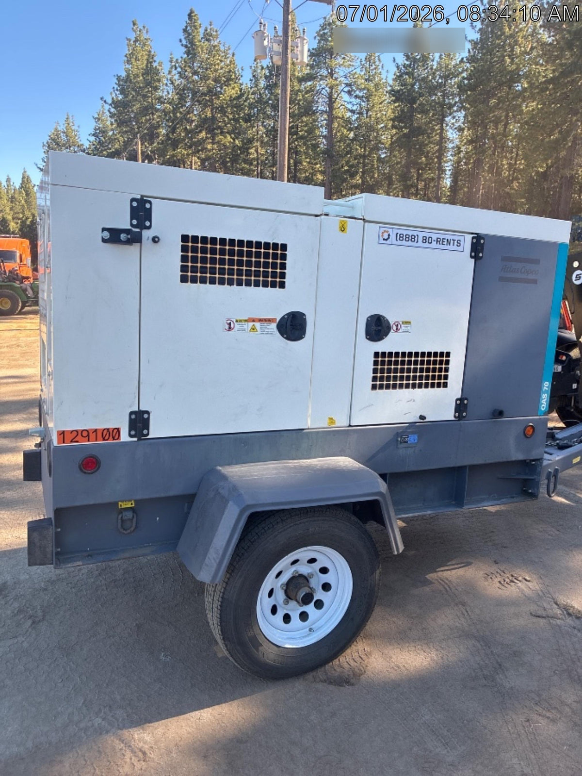 2020 ATLAS COPCO QAS 70