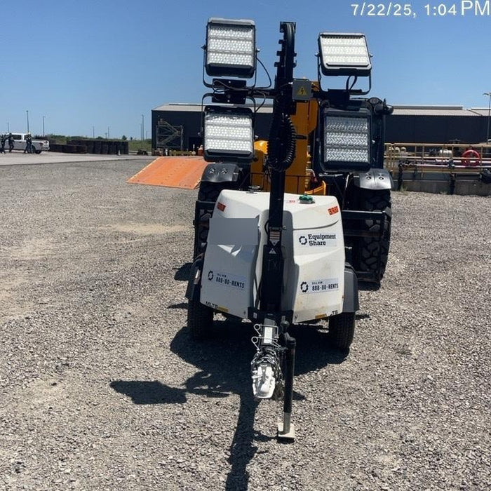 2024 Generac MLT2 Diesel, Flex Switch 120V Input, Powerzone Controller, 
(4) 320W LED Lights, 4kW Generator, 39.9 Gal Fuel Tank, 2" Ball, T3
