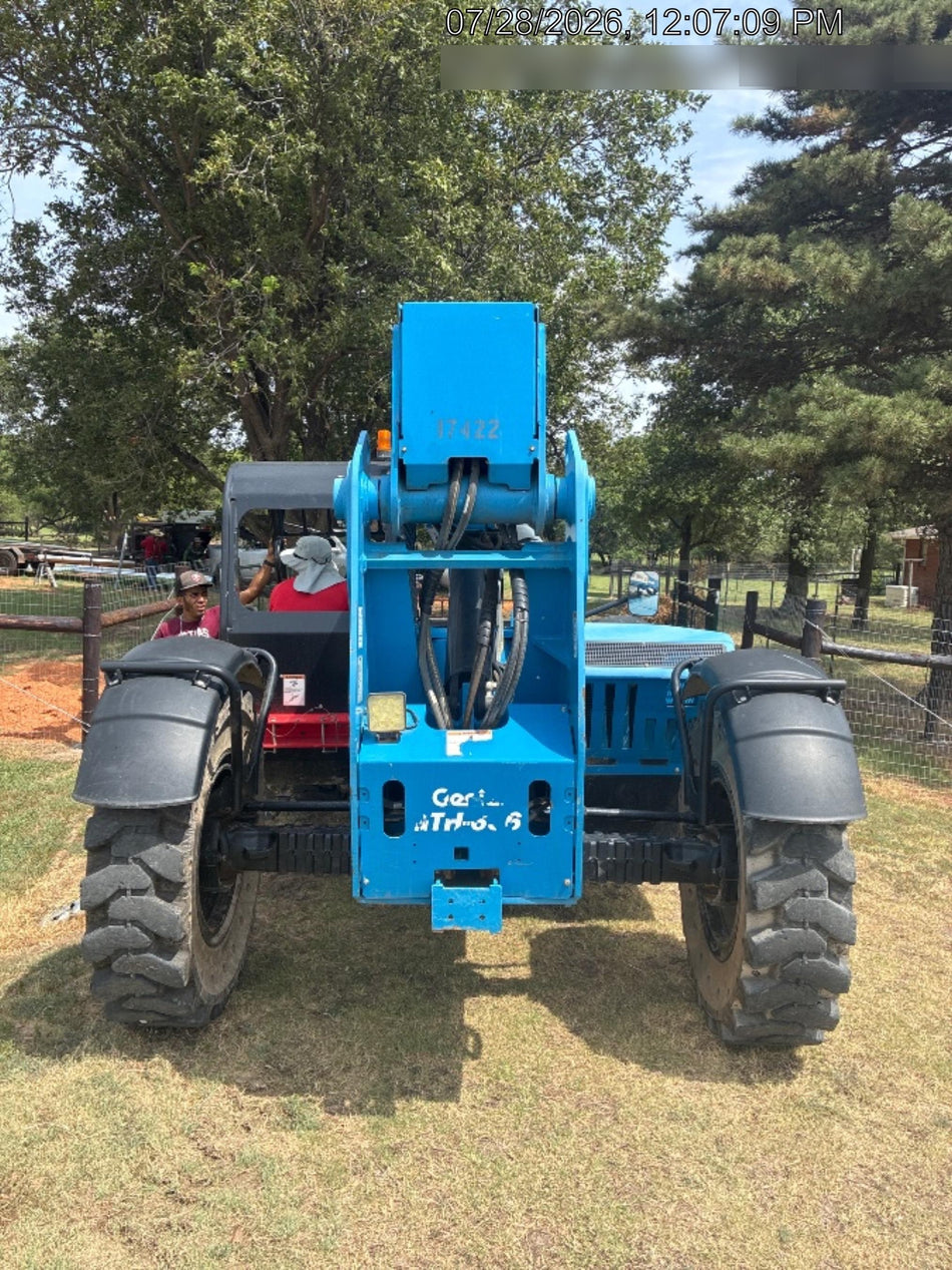 2018 Genie GTH-636 Genie GTH-636 w/Open ROPS, Solid Tires, beacon/work lights, 48" carriage/forks