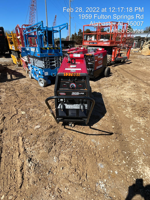 2021 Lincoln Electric Ranger 305 LPG K3430-1, Ranger 305 LPG, Undercarriage, Tank Holder & Strap, 10kw AC Gen, 25hp Kohler LPG Eng