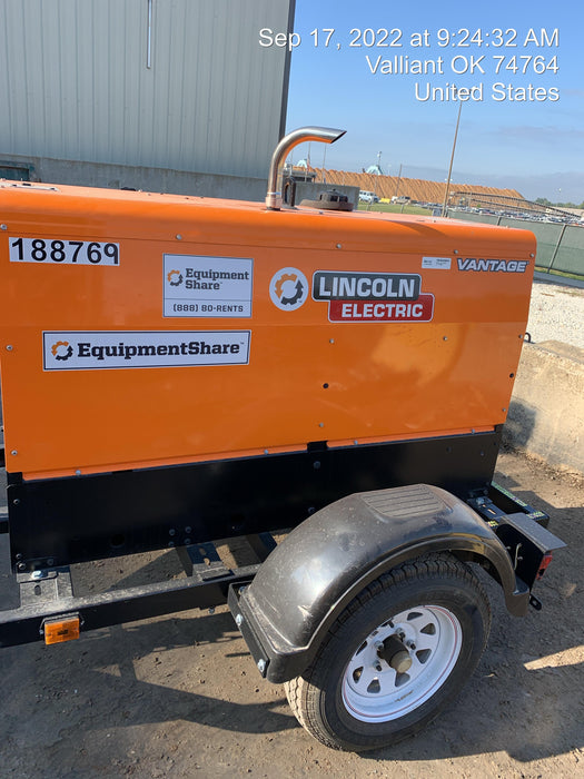 2021 Lincoln Electric Vantage 322 VANTAGE 322 READY-PAK 3