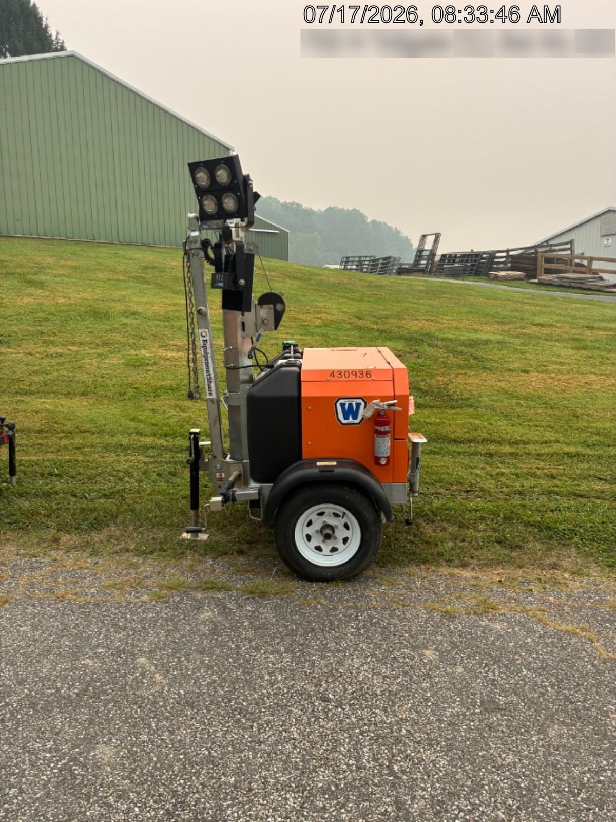 2024 Wanco WLTT-4MM4K Diesel, Deep Sea Controller, Shore Power Plug, Auto Start, (4) 350W LED Floodlights, 4kW Generator, 60 Gal Fuel Tank, 2" Ball, T3