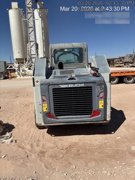 2020 Takeuchi TL12R2-CR Cab/Heat/Air, Hydraulic QC