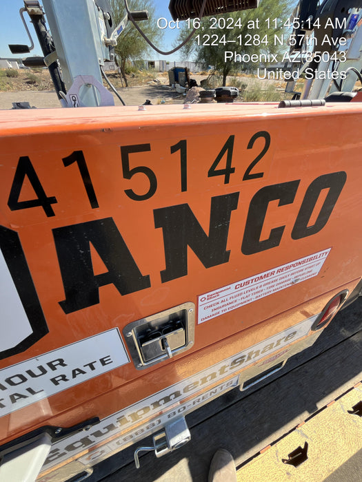 2024 Wanco WLTT-4MM4K Diesel, Deep Sea Controller, Shore Power Plug, Auto Start, (4) 350W LED Floodlights, 4kW Generator, 60 Gal Fuel Tank, 2" Ball, T3