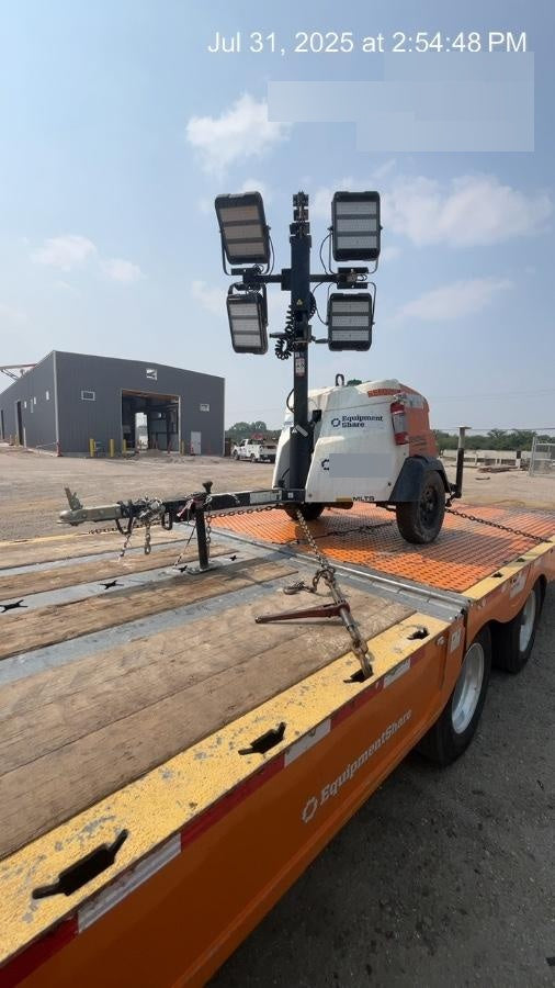 2024 Generac MLT2 Diesel, Flex Switch 120V Input, Powerzone Controller, 
(4) 320W LED Lights, 4kW Generator, 39.9 Gal Fuel Tank, 2" Ball, T3