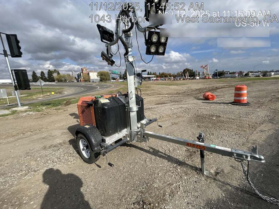 2024 Wanco WLTT-4MM4K Diesel, Deep Sea Controller, Shore Power Plug, Auto Start, (4) 350W LED Floodlights, 4kW Generator, 60 Gal Fuel Tank, 2" Ball, T3