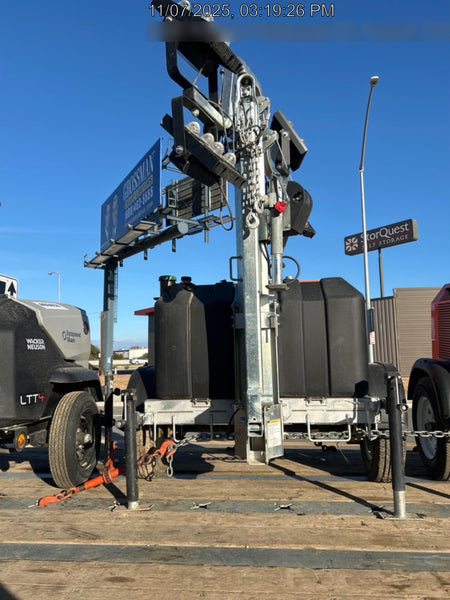 2024 Wanco WLTT-4MM4K Diesel, Deep Sea Controller, Shore Power Plug, Auto Start, (4) 350W LED Floodlights, 4kW Generator, 60 Gal Fuel Tank, 2" Ball, T3
