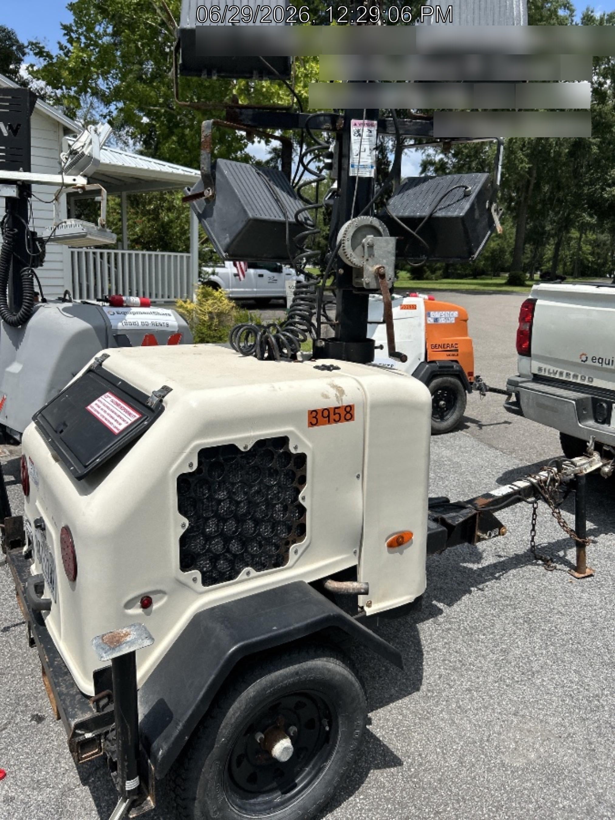 Genie RL4V2 RL4V2- 6KW, 60 HZ GENERATOR W 10.7 HP KOHLER DIESEL