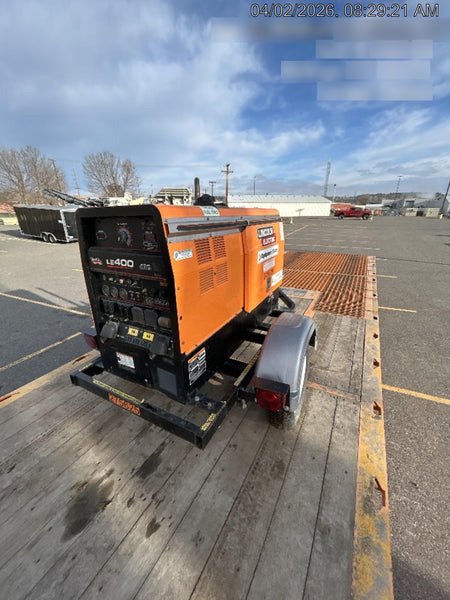 2022 Lincoln Electric LE400 Kubota V1505, Trlr, Cable Rack, Light Kit, ES Decals, T3