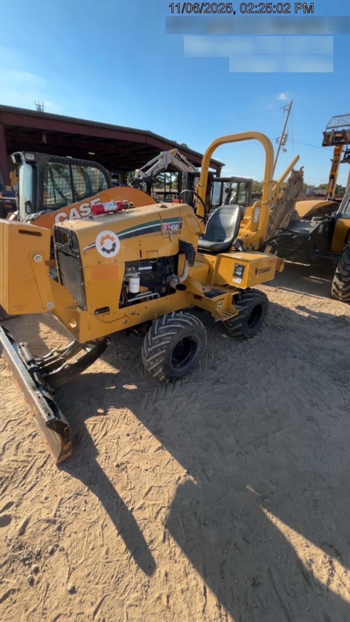 2019 VERMEER RTX450