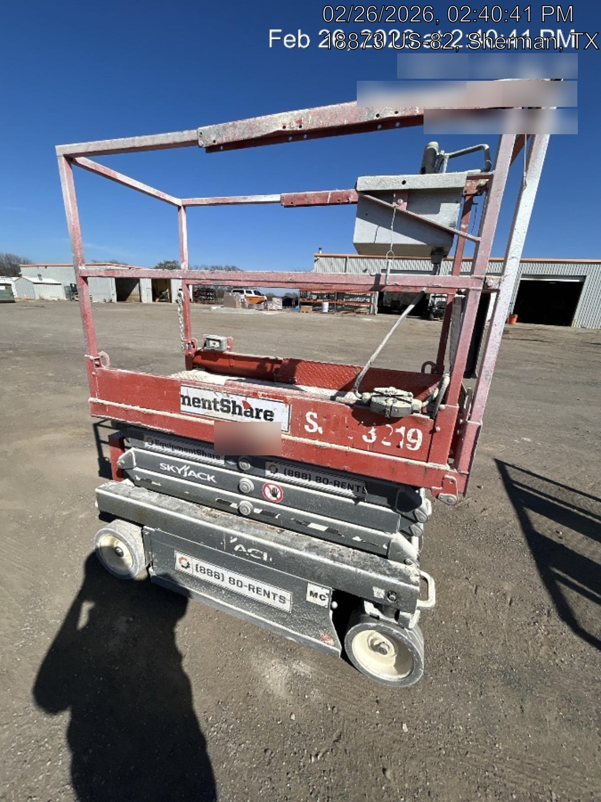 2018 SKYJACK SJIII-3219