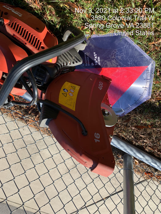 2020 HILTI DSH 900-X 16"