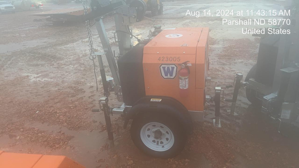 2024 Wanco WLTT-4MM4K Diesel, Deep Sea Controller, Shore Power Plug, Auto Start, (4) 350W LED Floodlights, 4kW Generator, 60 Gal Fuel Tank, 2" Ball, T3