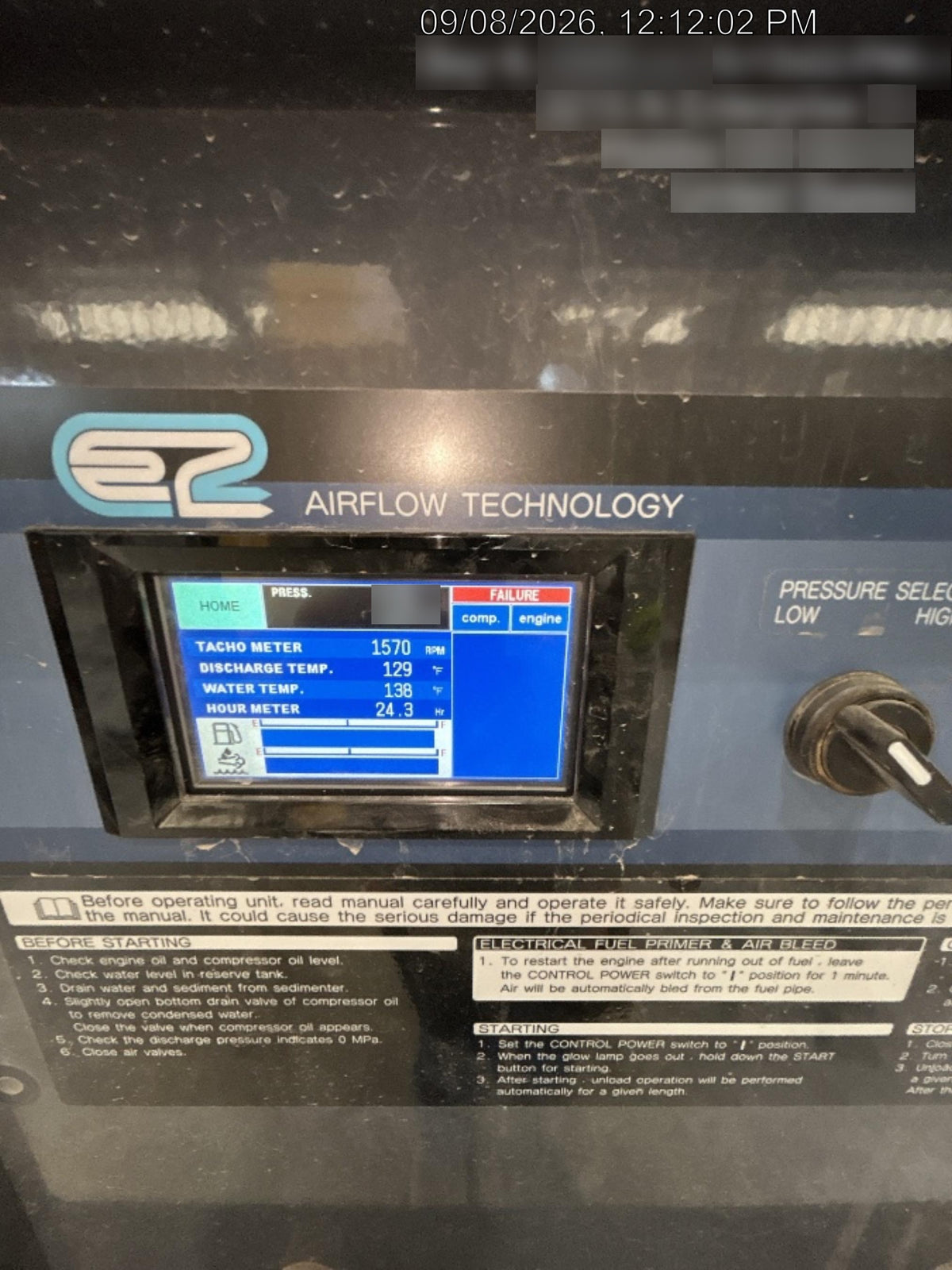 2026 AIRMAN PDSF375DP-6E1