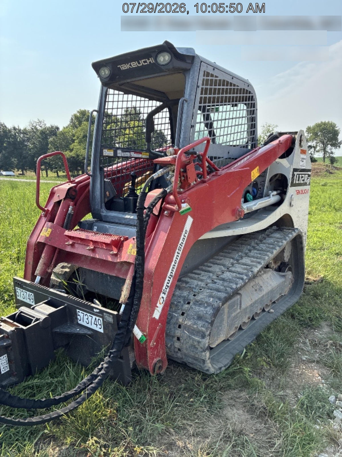 2022 TAKEUCHI TL12R2-R