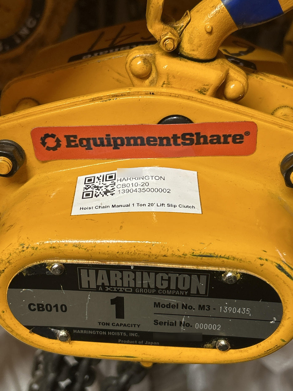 2026 HARRINGTON CB010-20