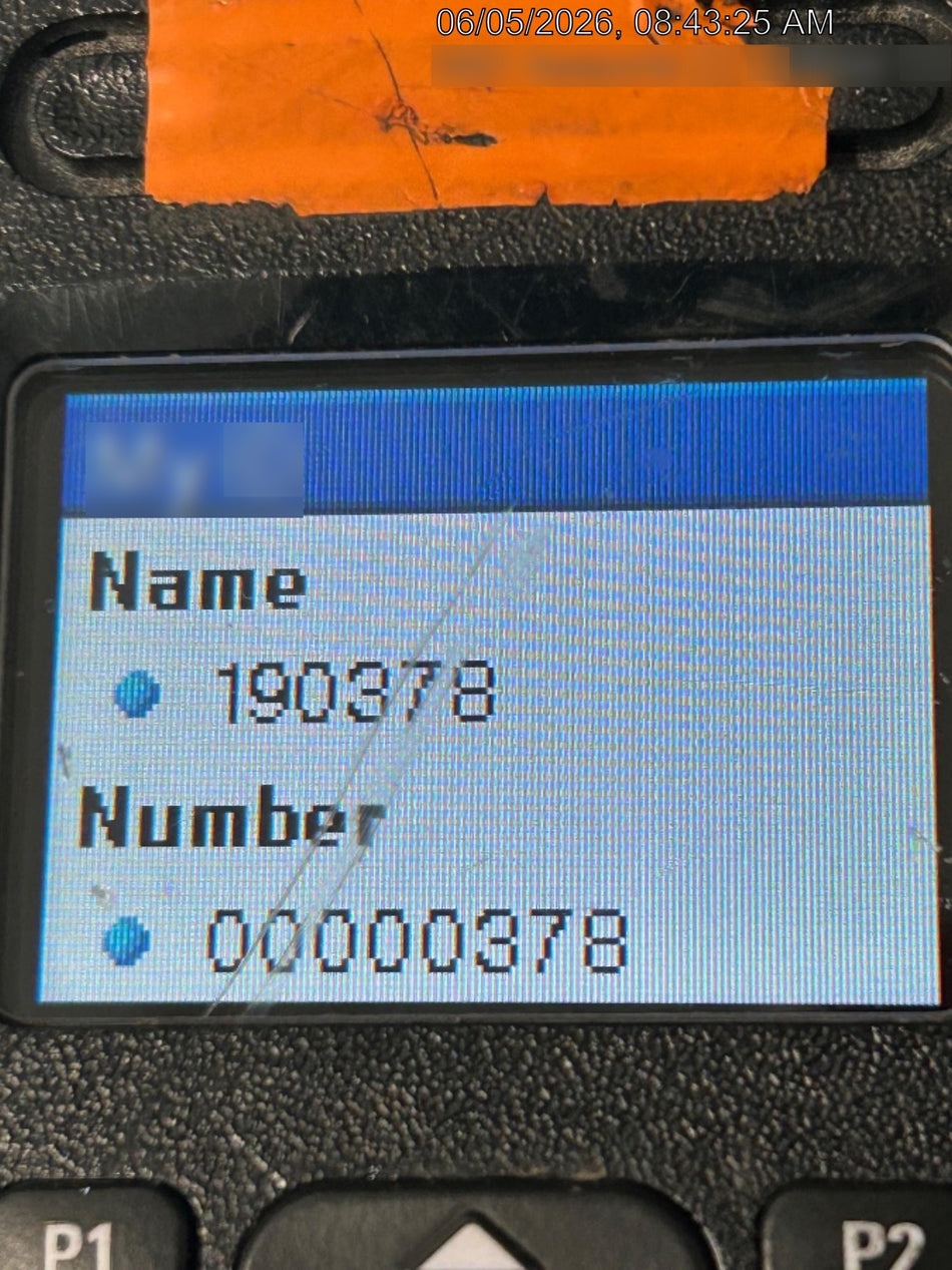 2021 MOTOROLA XPR7550