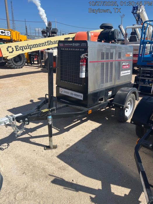 2024 Lincoln Electric Vantage 549X Vantage 549X Ready Pak 3 w/ Telematics & Decals, Stainless (Includes Trailer, Cable Rack, Fender Light Kit), part #K3534-2-RP3MES