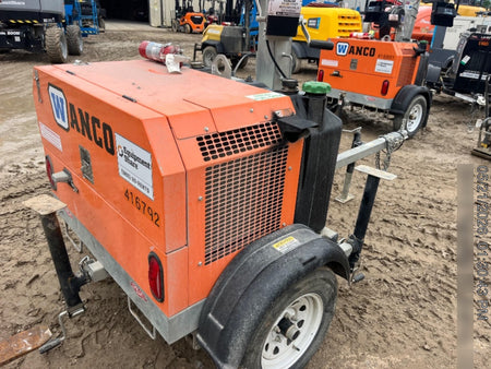 2024 Wanco WLTT-4MM4K Diesel, Deep Sea Controller, Shore Power Plug, Auto Start, (4) 350W LED Floodlights, 4kW Generator, 60 Gal Fuel Tank, 2" Ball, T3